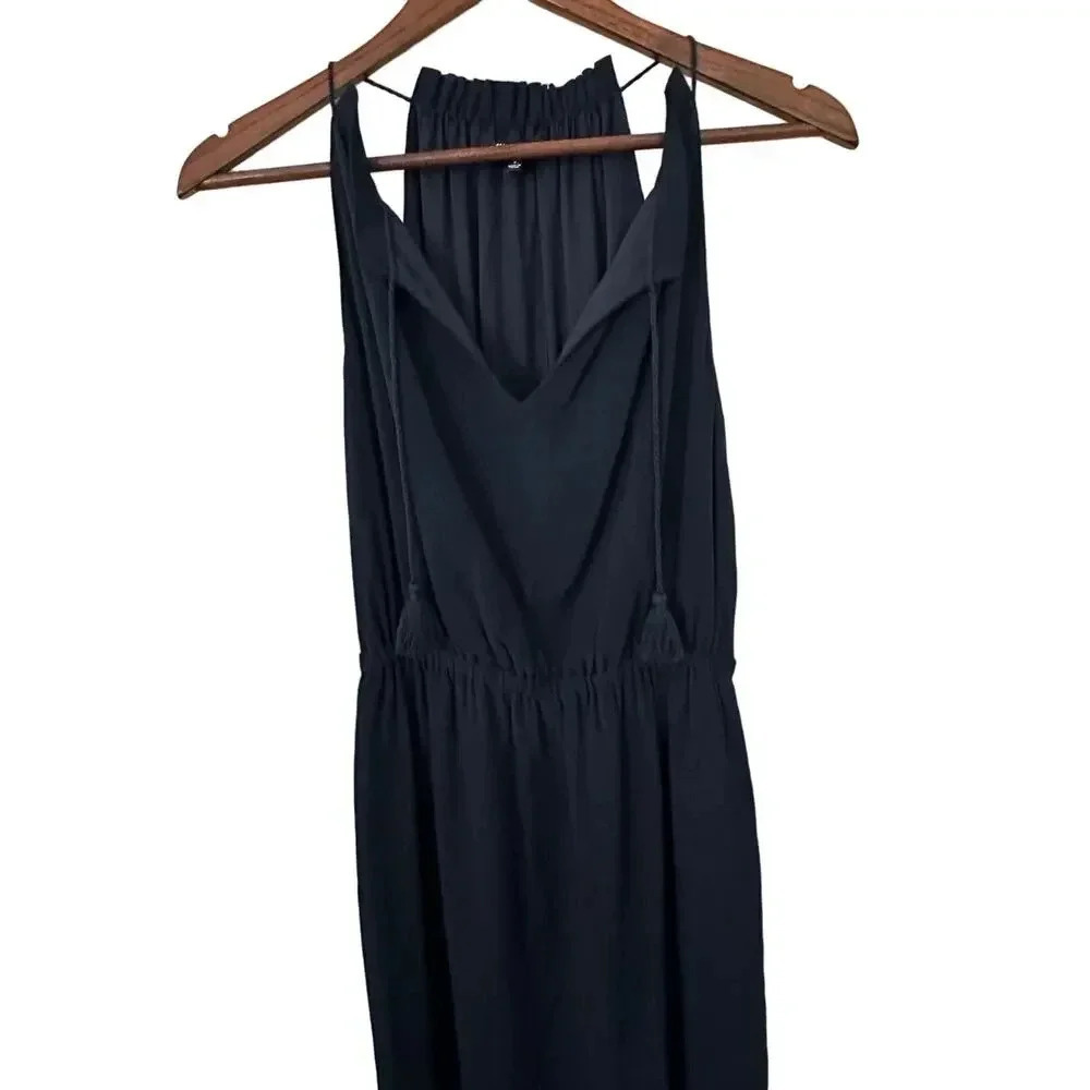 Madewell Maxi Tassel Tie Dress Size 0 - Picture 3 of 4